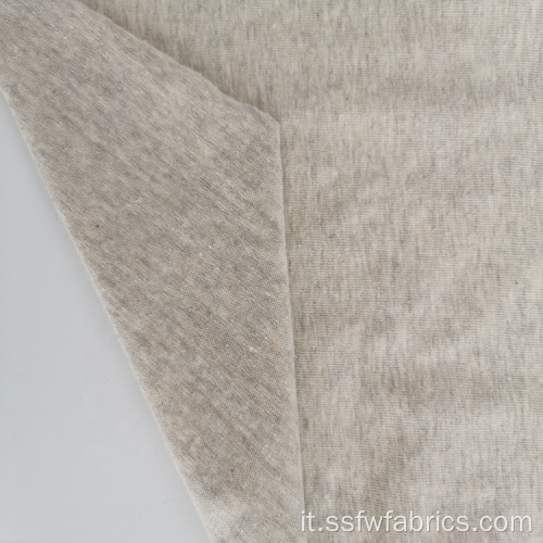 Comodo tessuto in lycra in jersey di cotone